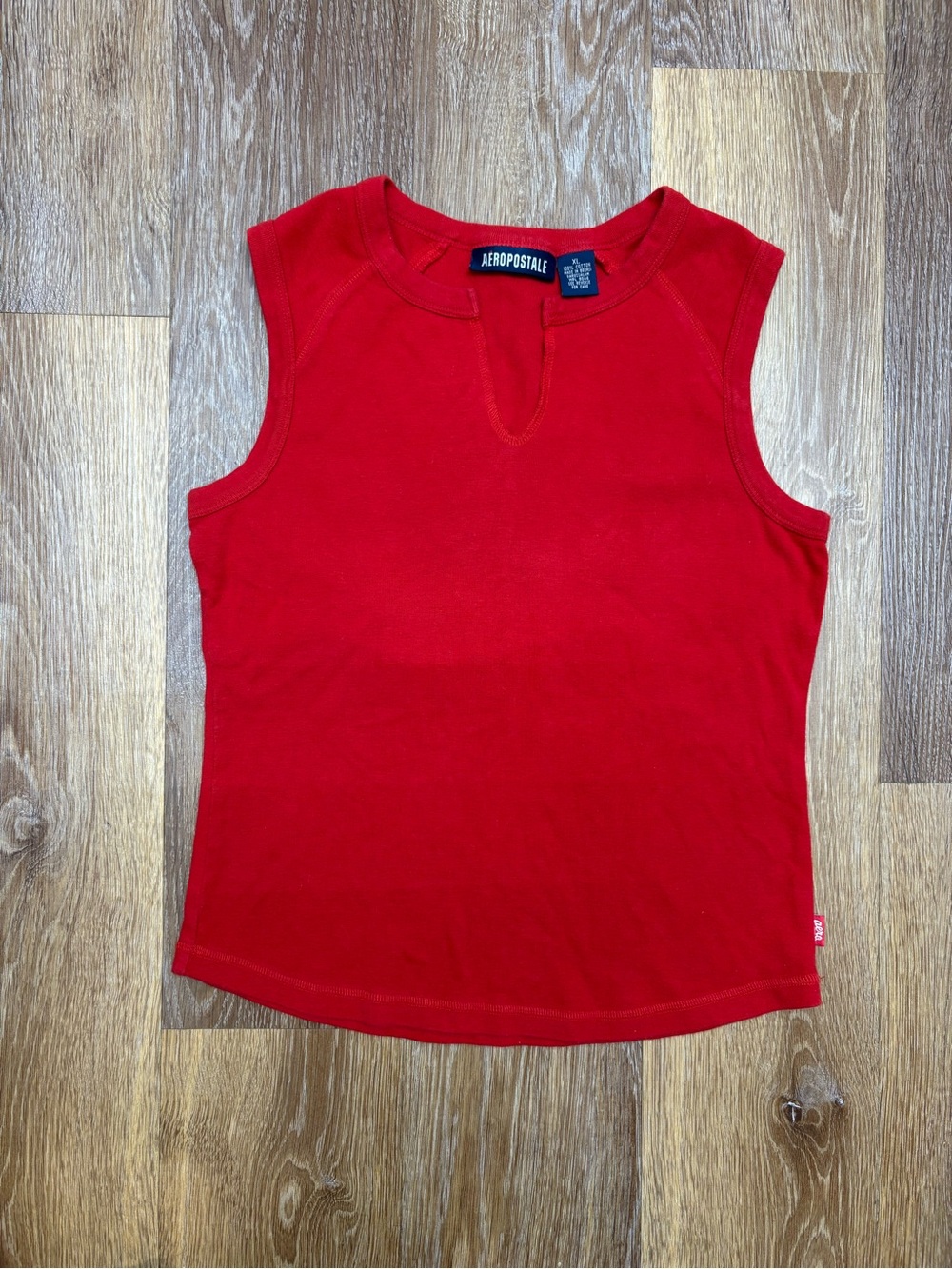 Aeropostale Bright Red Sleeveless Kids Tank Top